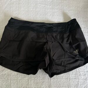 Women's Black Athletic Shorts